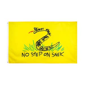 Bandeira No Step On Snek